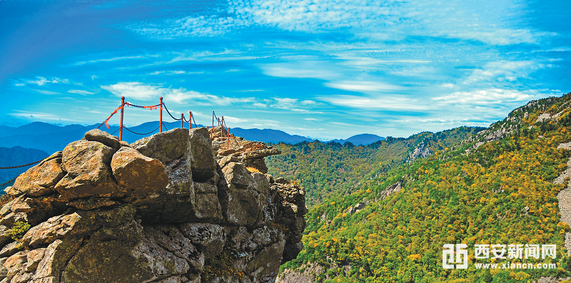 秦嶺風光（資料圖片） 西安報業(yè)全媒體記者 王健 攝