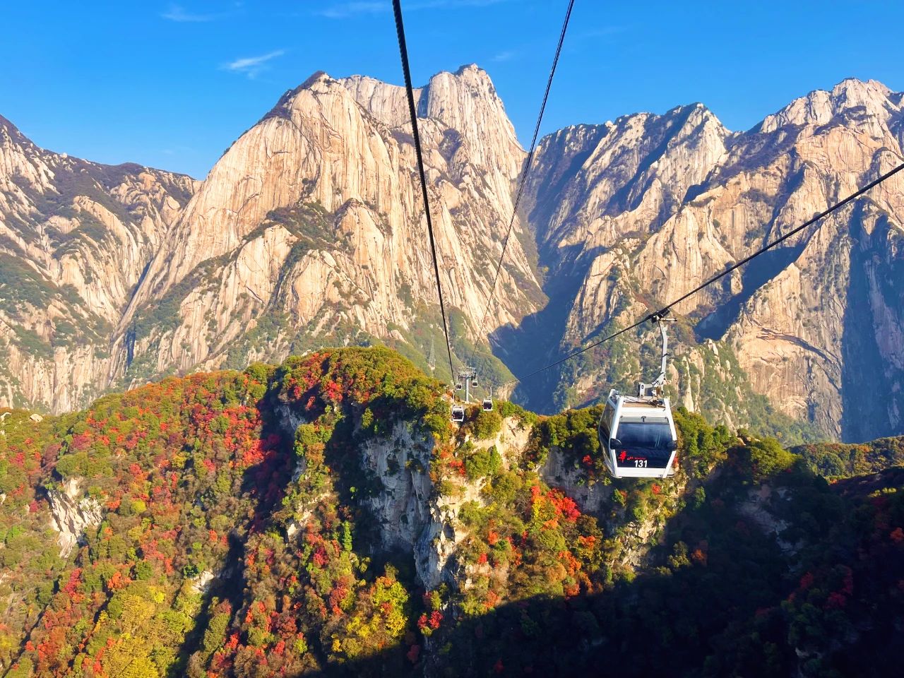 華山西峰索道檢修停運公告(圖1) 華山西峰索道檢修停運公告(圖1)